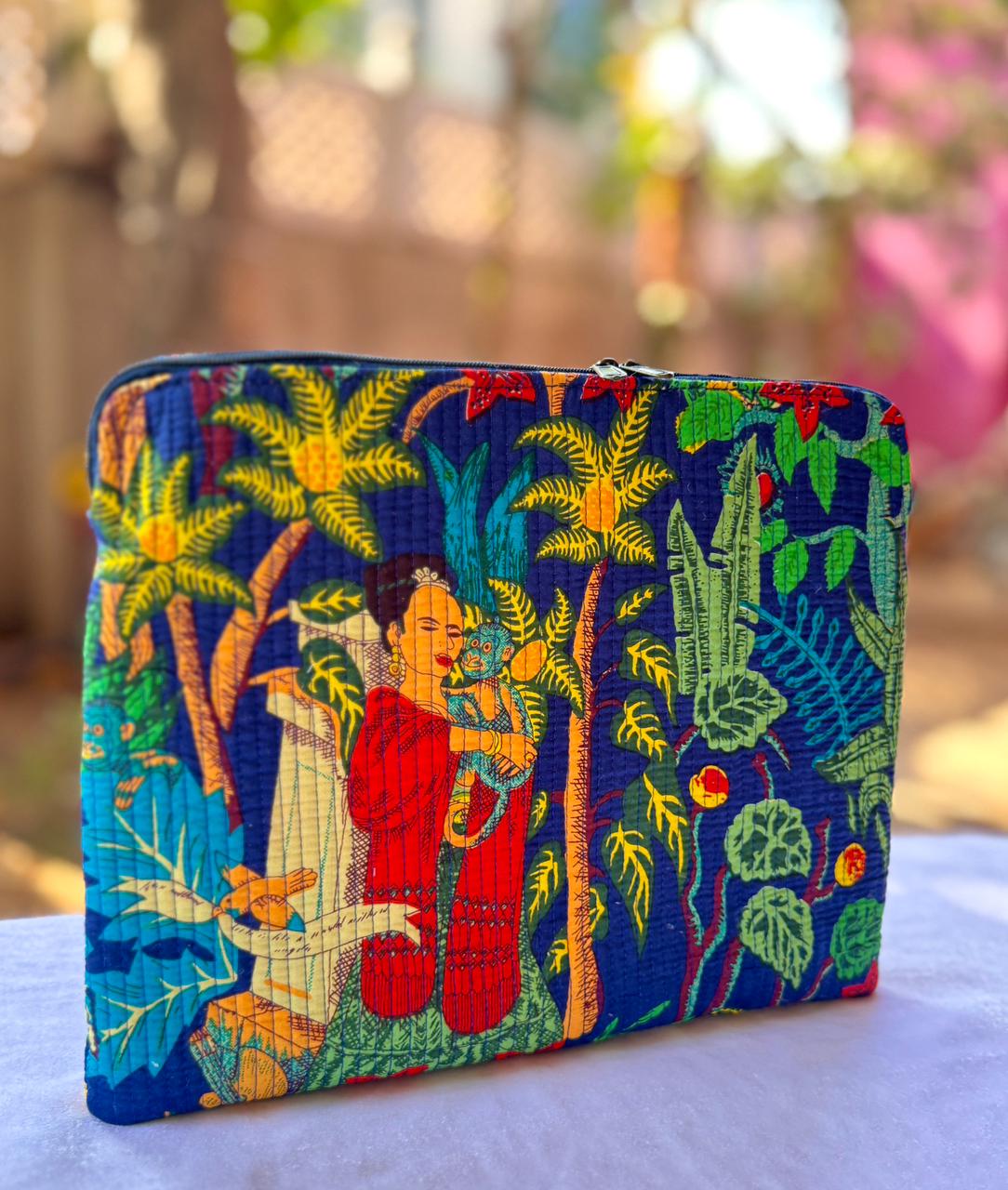 Unisex fabric laptop sleeves