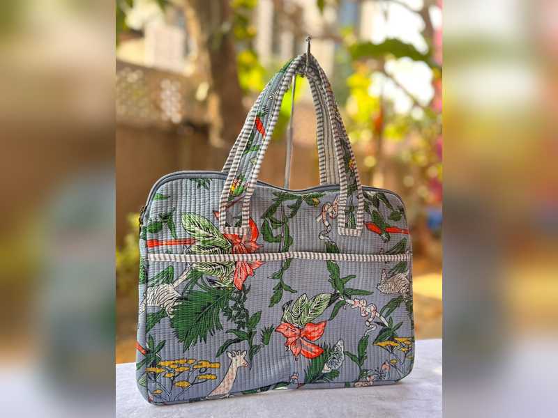 Quilted Laptop Bags for Women